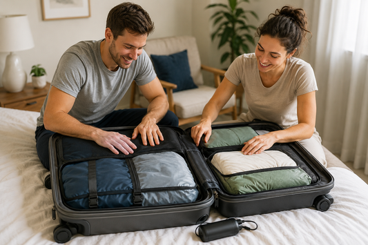 Couples Packing Tips for Shared Suitcases