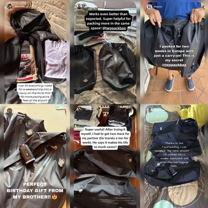 2PackBag™ - Pack More, Stress Less