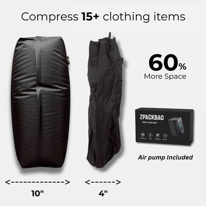 2PackBag™ - Pack More & Stress Less