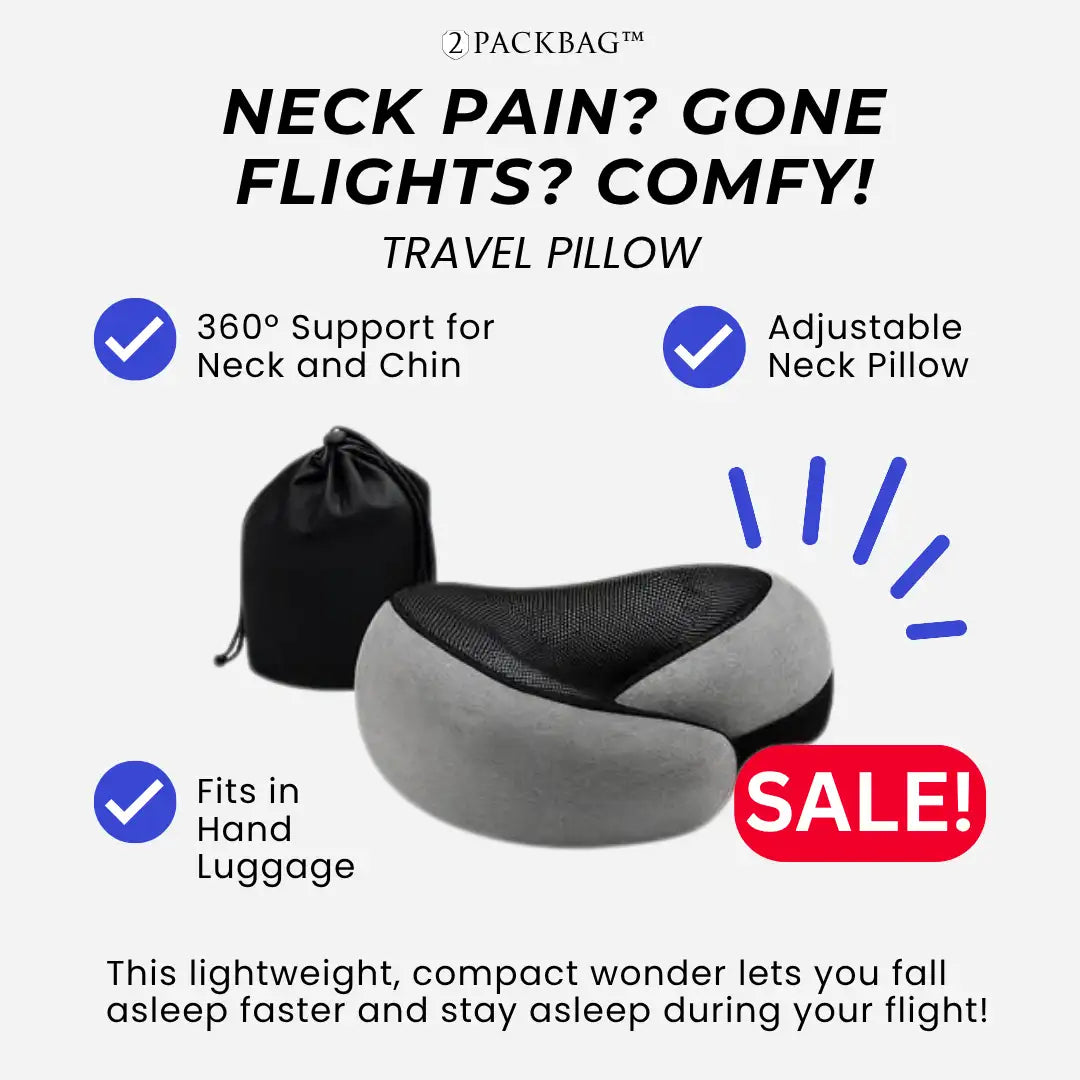 2PackBag™ Pillow